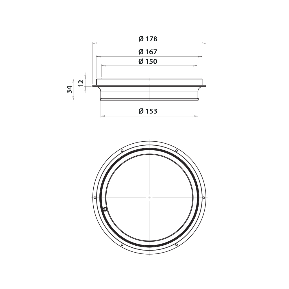 Vieser madal tõsterõngas 12mm Vieser madal tõsterõngas 12mm