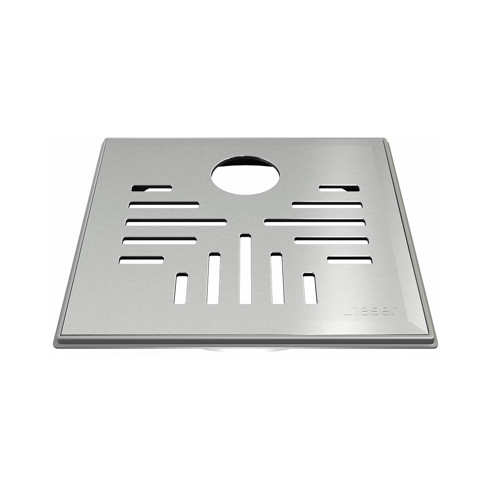 Vieser Classic grating with plastic frame 160×160 Ø32 Vieser Classic grating with plastic frame 160×160 Ø32