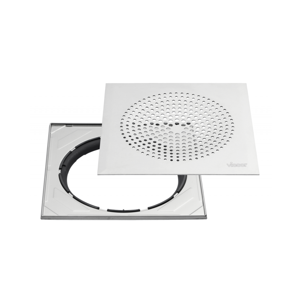 Vieser Modern galler med rostfri justerbar ram 197×197 Vieser Modern galler med rostfri justerbar ram 197×197