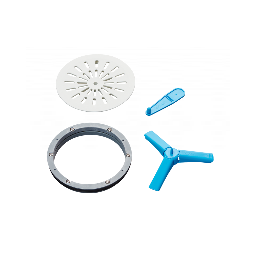 Vieser klemring med skruer for 12 og 18mm lav forhøyningsring Vieser klemring med skruer for 12 og 18mm lav forhøyningsring