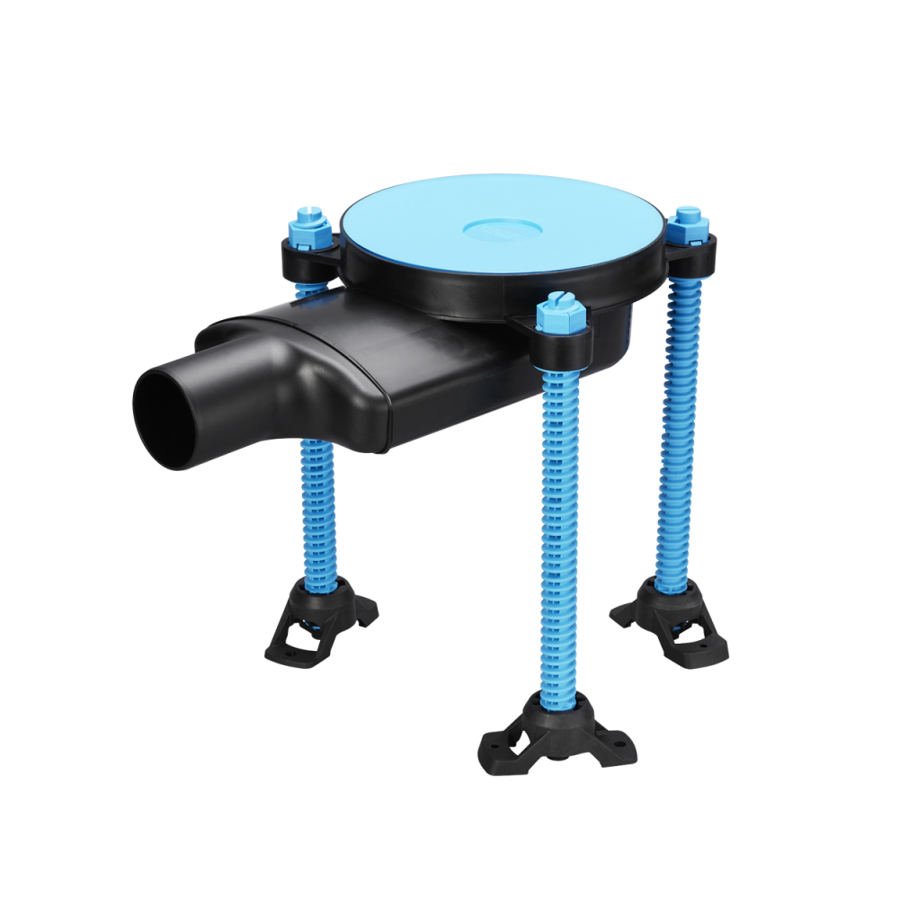 Vieser One floor drain DN50 1×32 extra low with support legs Vieser One floor drain DN50 1×32 extra low with support legs