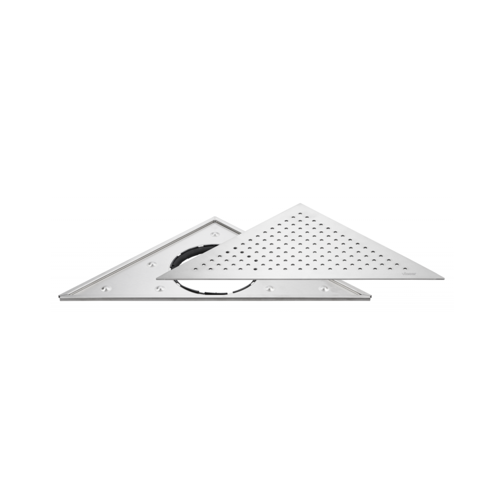 Vieser Corner Modern rist rustfri ramme Vieser Corner Modern rist rustfri ramme