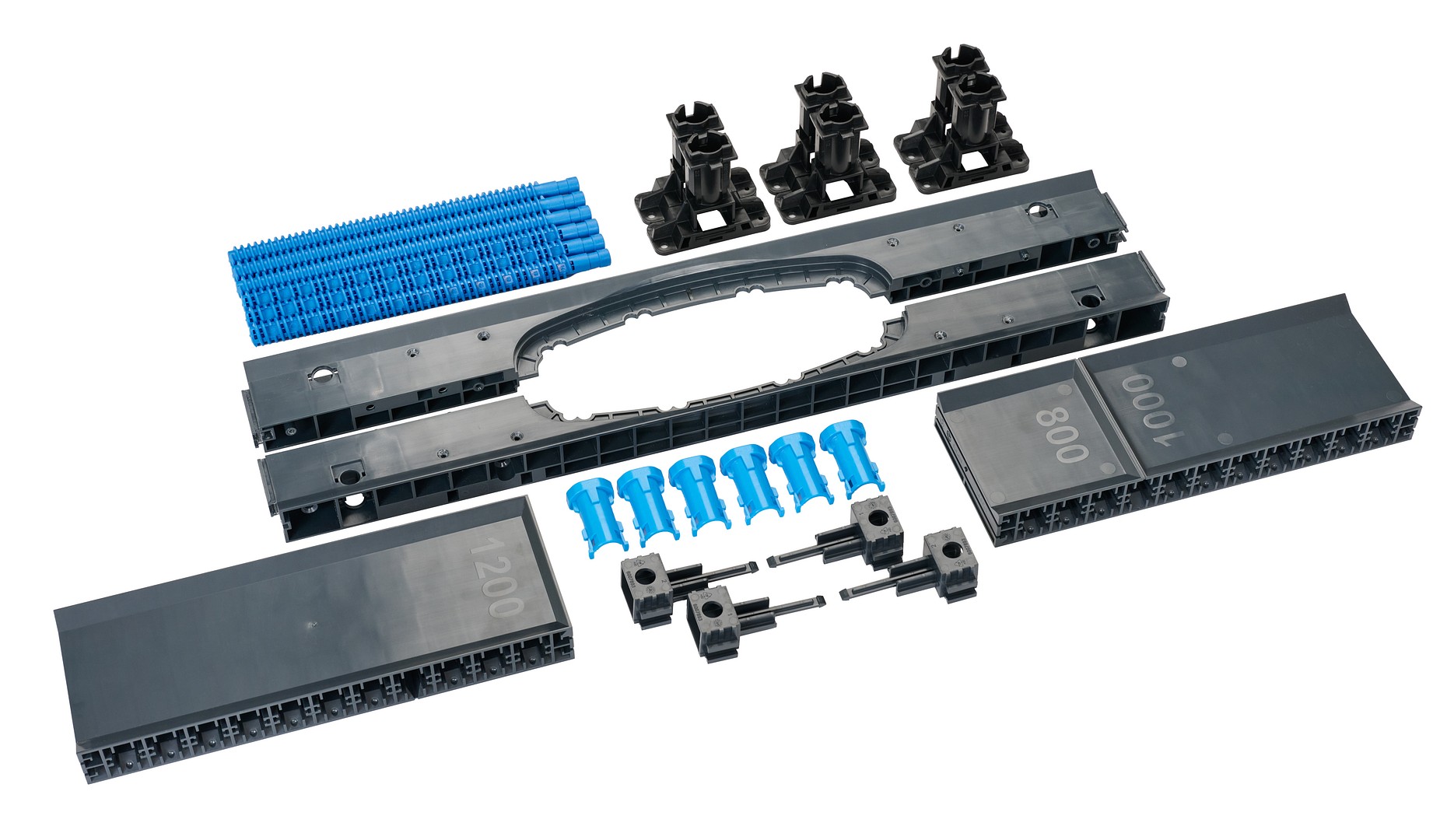 Vieser Kaita horizontal floor drain DN75 and mounting plate 1000, 1200 Vieser Kaita horizontal floor drain DN75 and mounting plate 1000, 1200